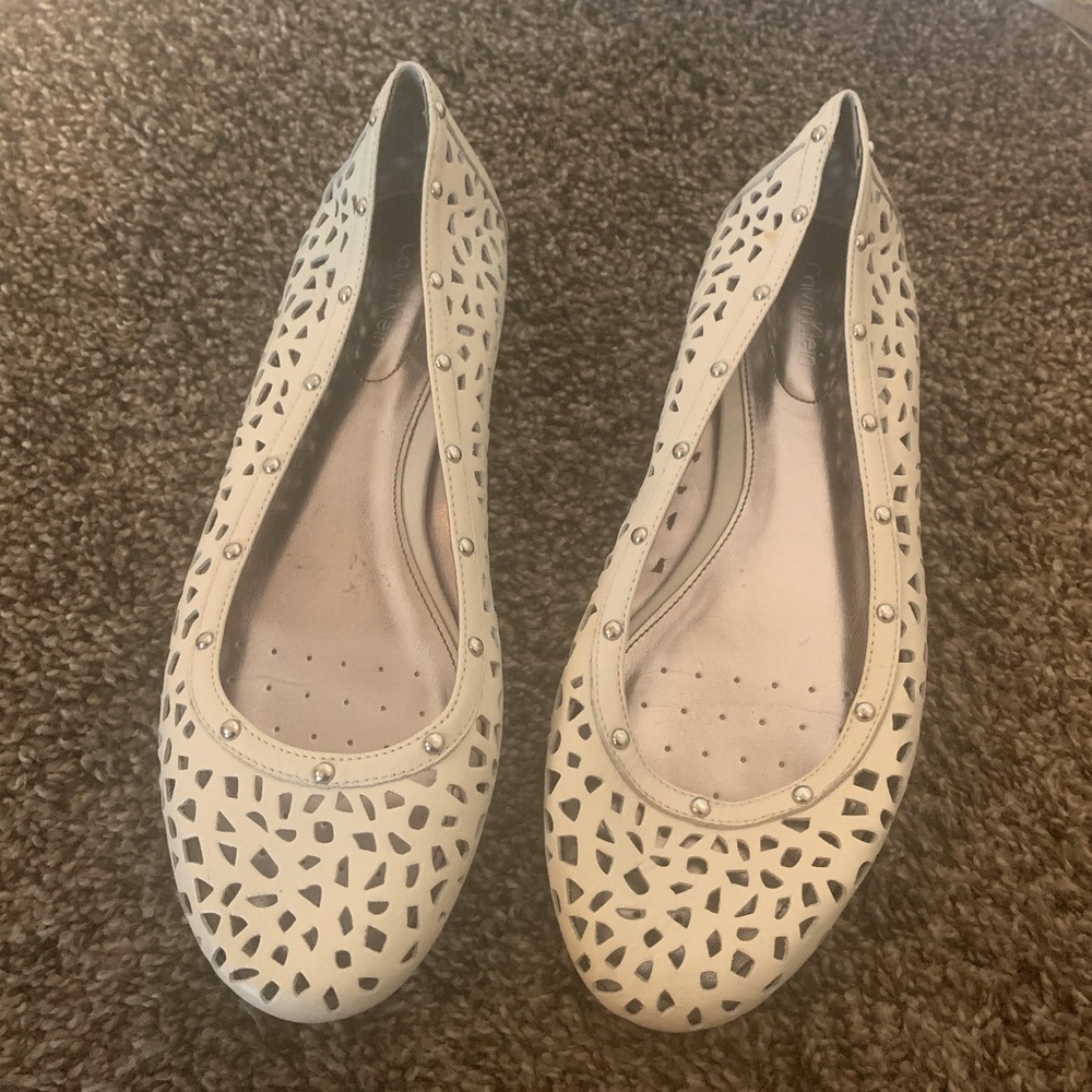 Calvin Klein flats